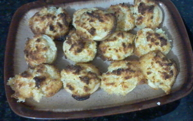 Queijadinha de casquinha da Cris