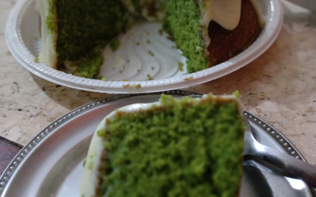Bolo de espinafre da mamãe