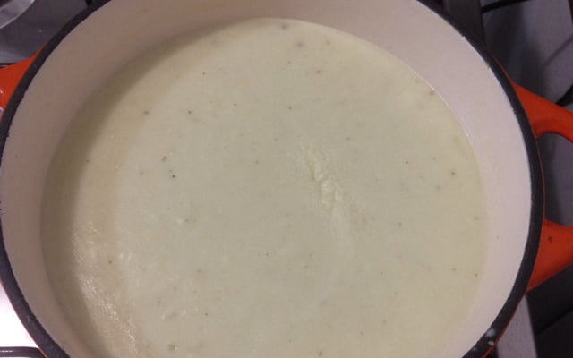 Sopa de couve-flor cremosa