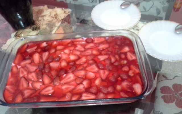 Delícia de morango da Mere