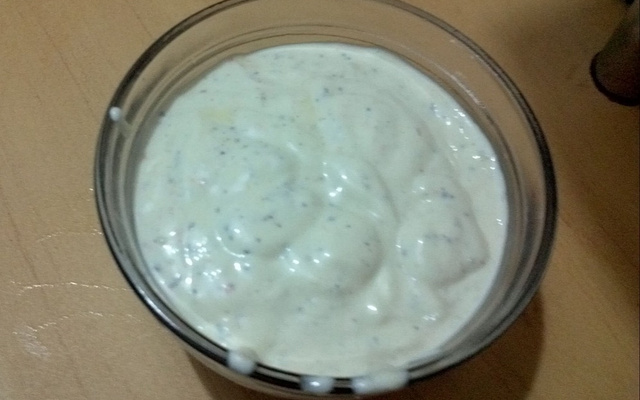 Maionese caseira sem ovo