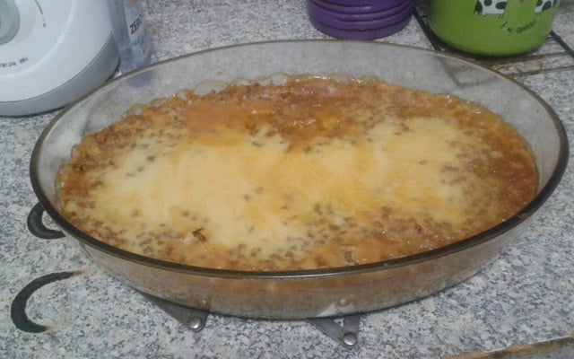 Torta de carne de soja