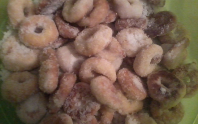 Rosquinhas de pinga diferente