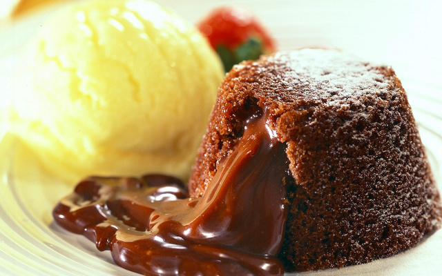 Petit gateau de café