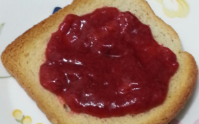 Geleia de morango diet