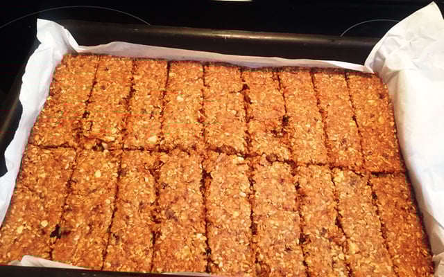 Barra de cereal caseira