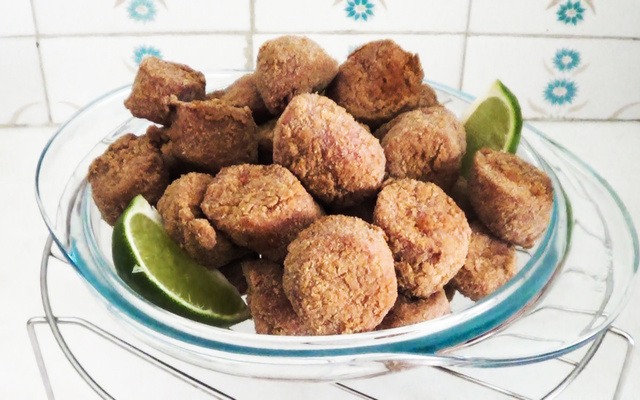 Linguiça toscana empanada