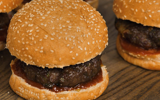 Hambúrguer recheado