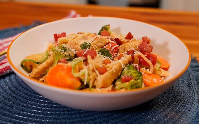 Chicken Pasta Primavera