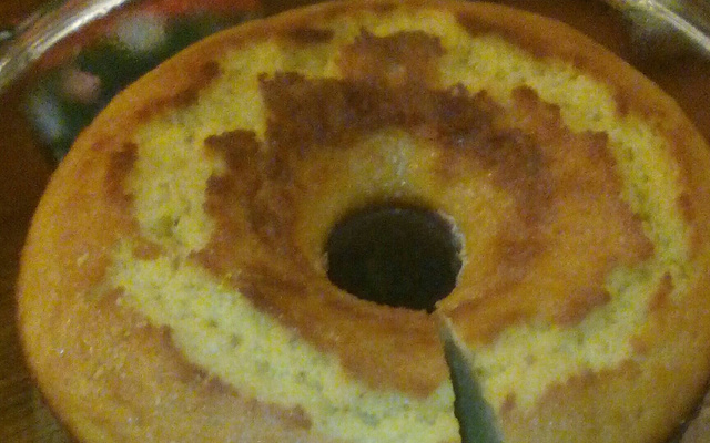 Bolo de fubá cremoso