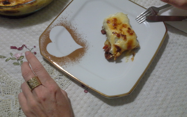 Escondidinho de carne seca