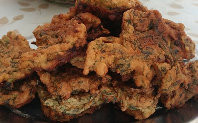 Bolinho de espinafre