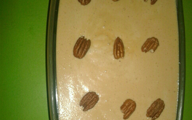 Mousse de doce de leite com nozes dos Deuses
