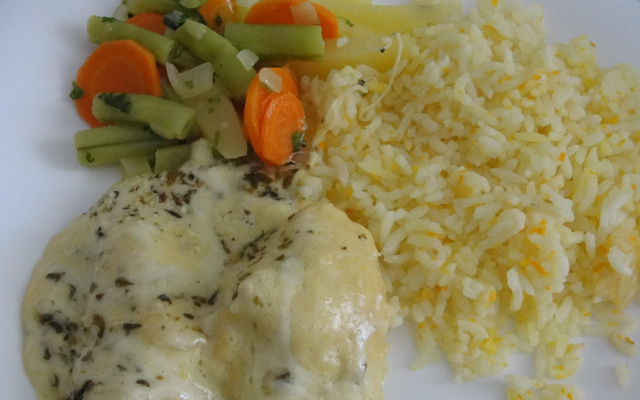 Frango cremoso fácil