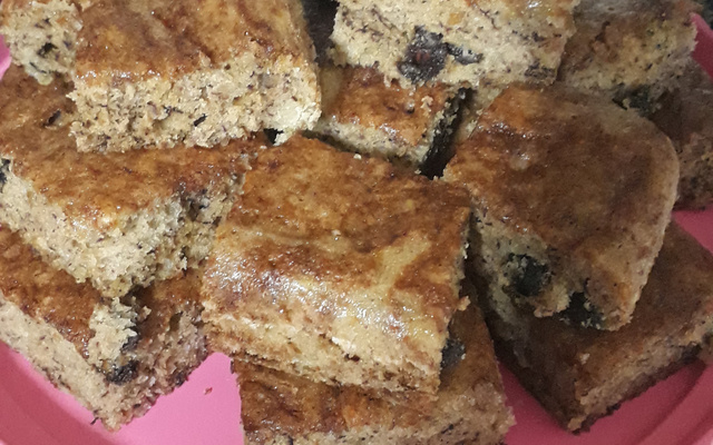 Muffin de banana delicioso