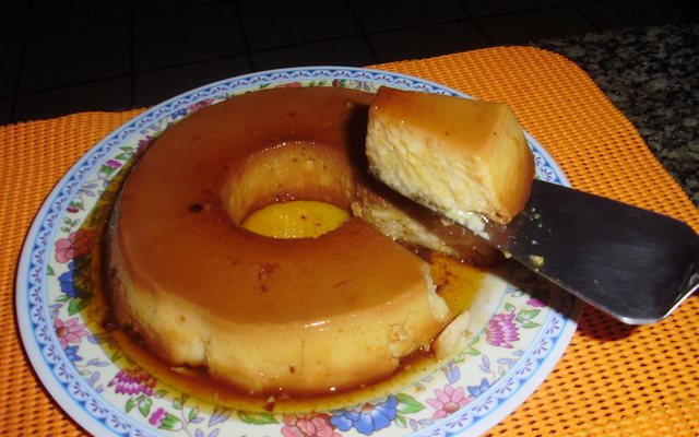 Pudim de leite condensado