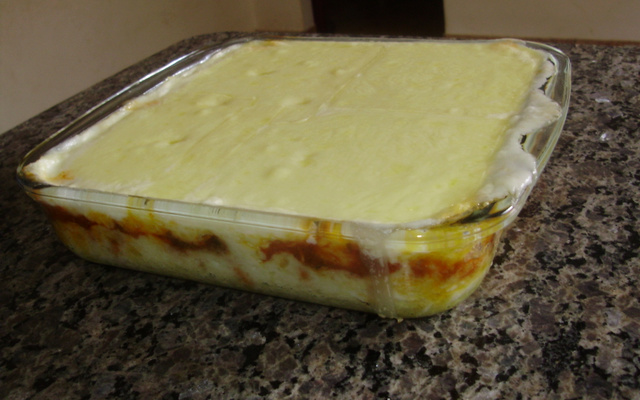 Escondidinho de frango