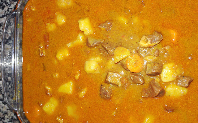 Coração de Boi com batata