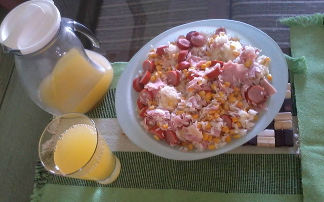 Almoço em 12 minutos !