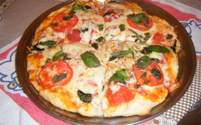 Pizza Marguerita super fácil