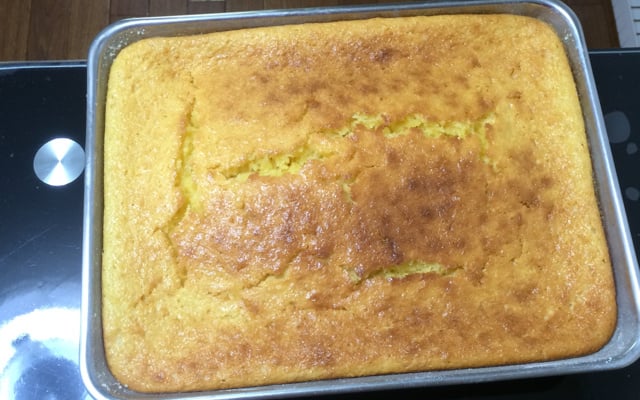 Bolo de milho verde fácil