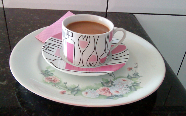 Chocolate quente saboroso