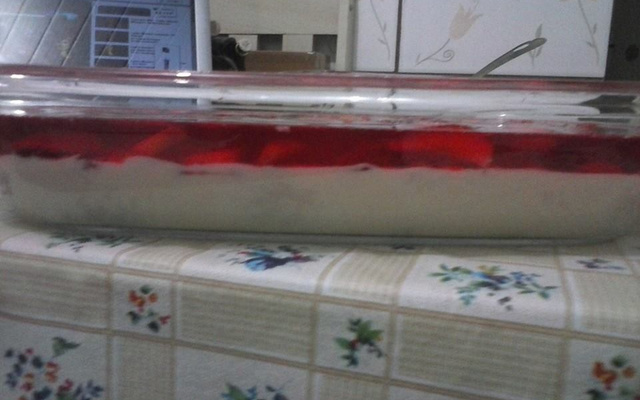 Sobremesa de gelatina