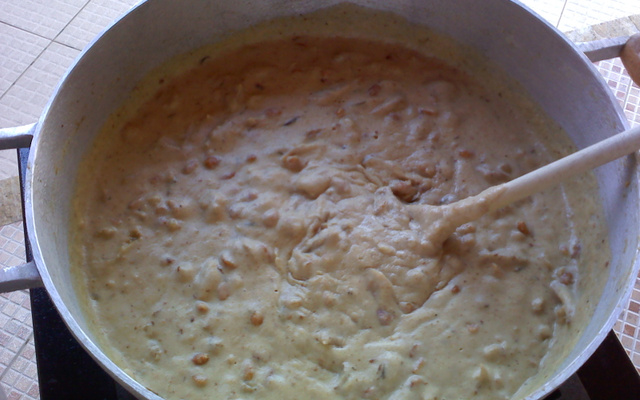 Vatapá de frango à Caniato