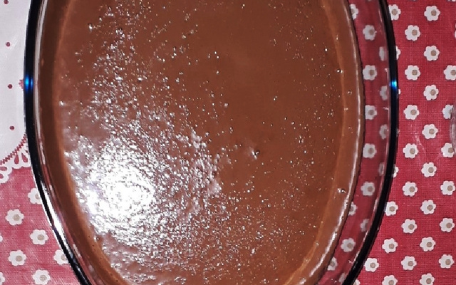 Mousse rápida de chocolate