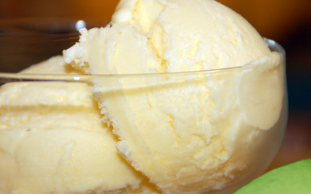 Sorvete de iogurte sem leite condensado e sem emulsificante