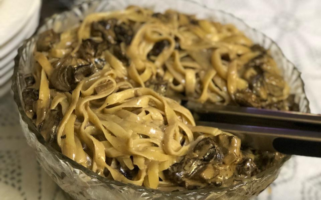 Fettuccine ao molho funghi secci