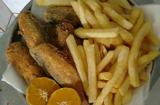 Sardinha frita
