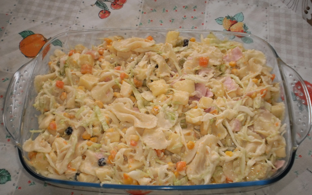 Salada de repolho nutritiva