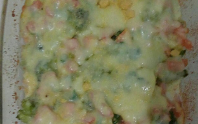 Couve-flor gratinada