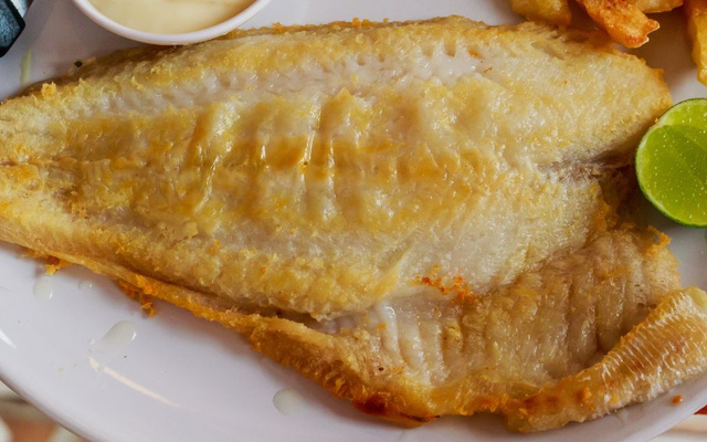 Filé de peixe na airfryer