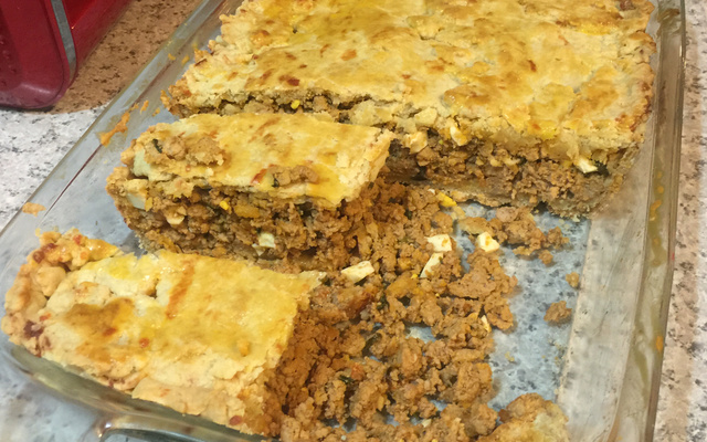 Empadão de carne moída