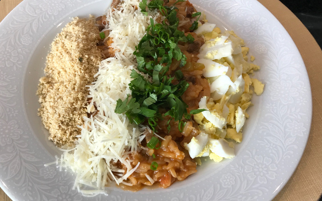Arroz carreteiro do Borba