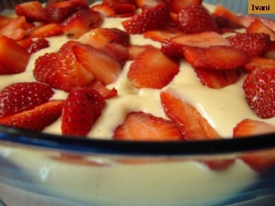 Pavê de bolacha cream cracker