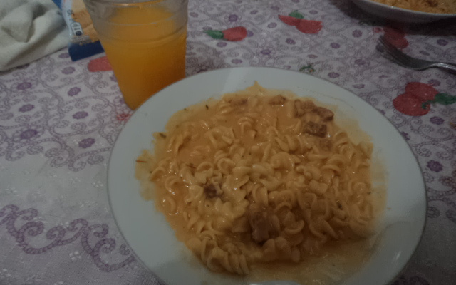 Macarrão de panela de pressão da Cintia