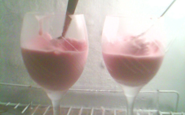 Creme de morango diferente