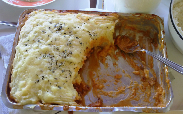 Escondidinho de camarão