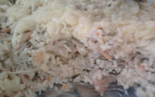 Arroz cremoso de camarão