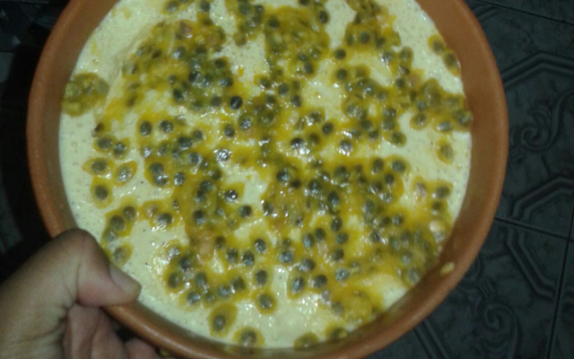 Mousse de maracujá cremoso