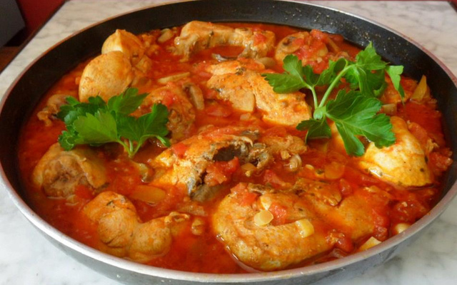 Frango ao molho curry