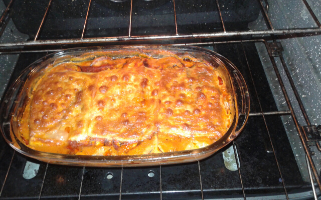 Lasanha de berinjela ou abobrinha