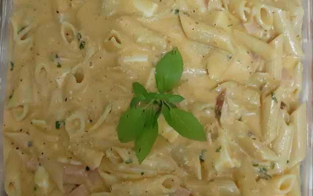 Macarrão panela de pressão da Rafa