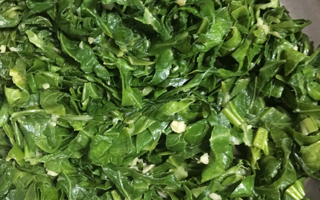 Couve refogada deliciosa