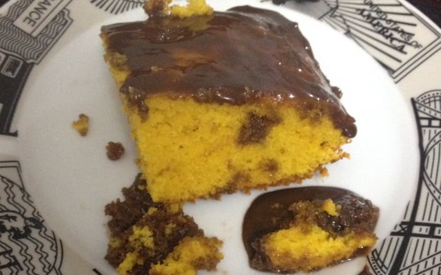 Bolo de cenoura da Carla