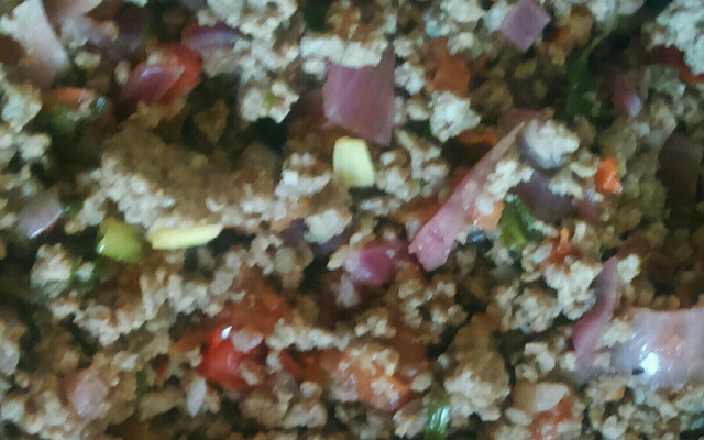 Carne moída ao vinho