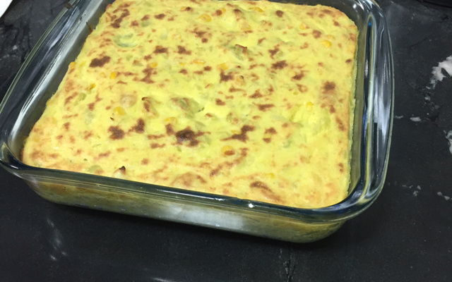 Souflé de chuchu maravilhoso